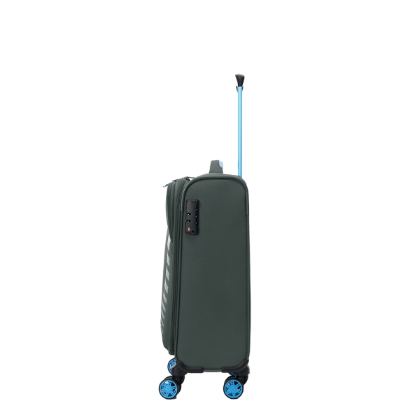 Bαλίτσα καμπίνας υφασμάτινη DIELLE 30 55x37x20 cm Ανθρακί